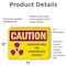 Signmission Radiation & Laser Sign, 18 in H x 24 in W, Vinyl Decal, Rectangle OS-2PACK-CR-D-1824-L-10155 - alternate 4